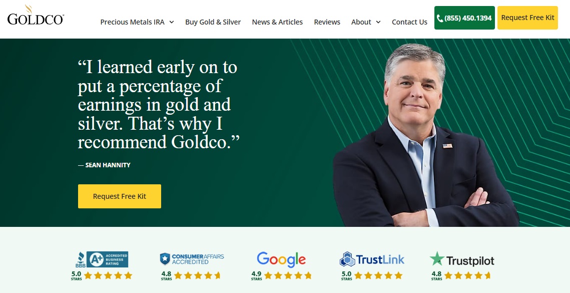 Goldco-website