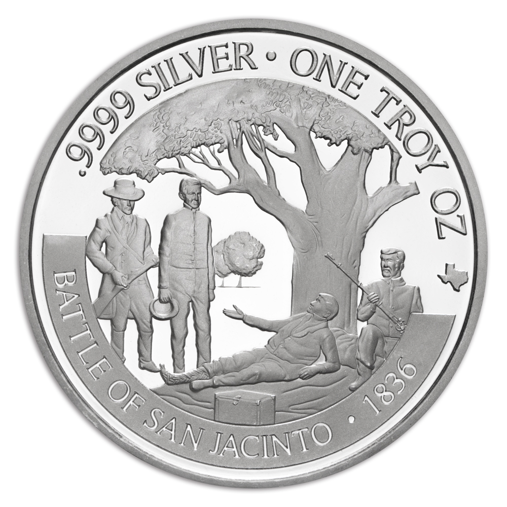 Texas Precious Metals 2023 Texas Silver Round - Revolution Series (4 of 4) Coin