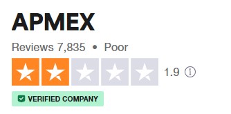 apmex company rating