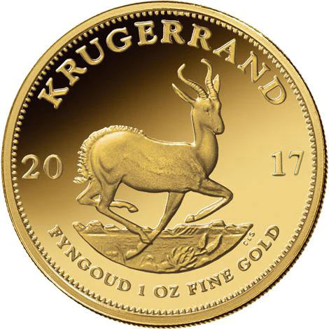 gold Krugerrand coin's