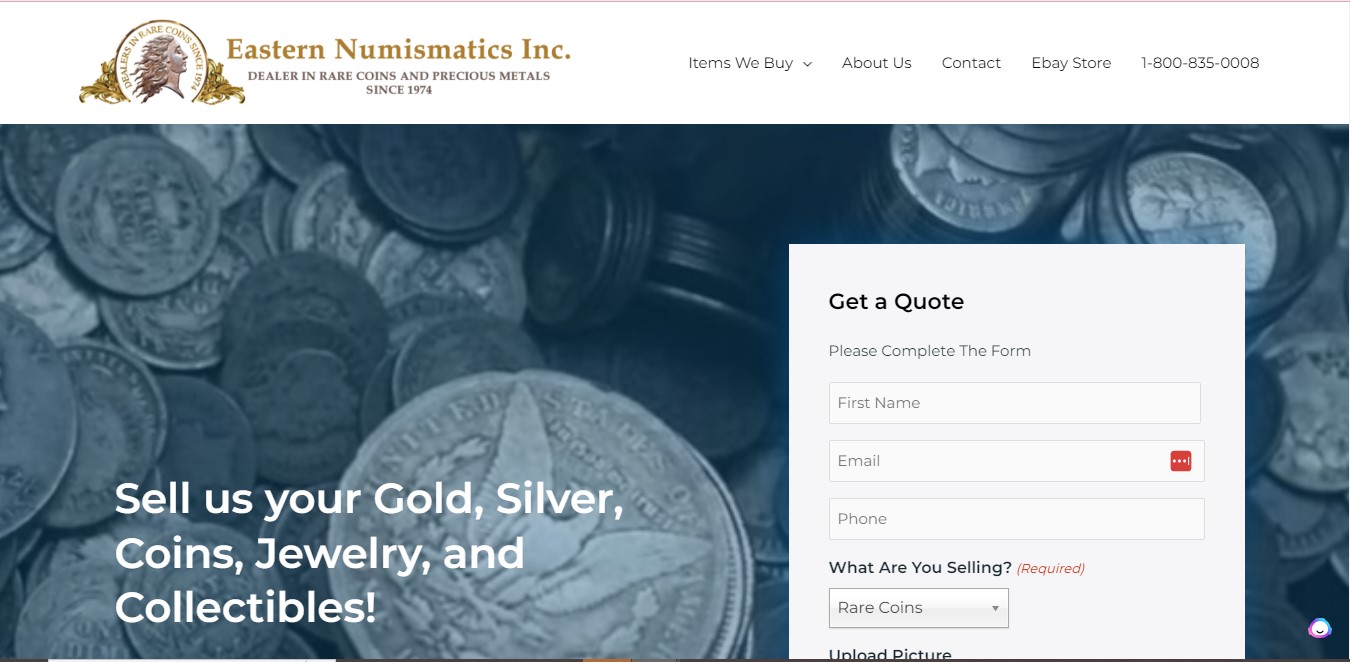 Eastern Numismatic Reviews Website