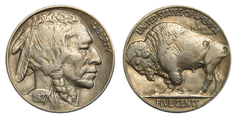 Gainesville Coins Review 1927-buffalo-nickel