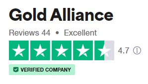 Gold Alliance Review Trustpilot rating