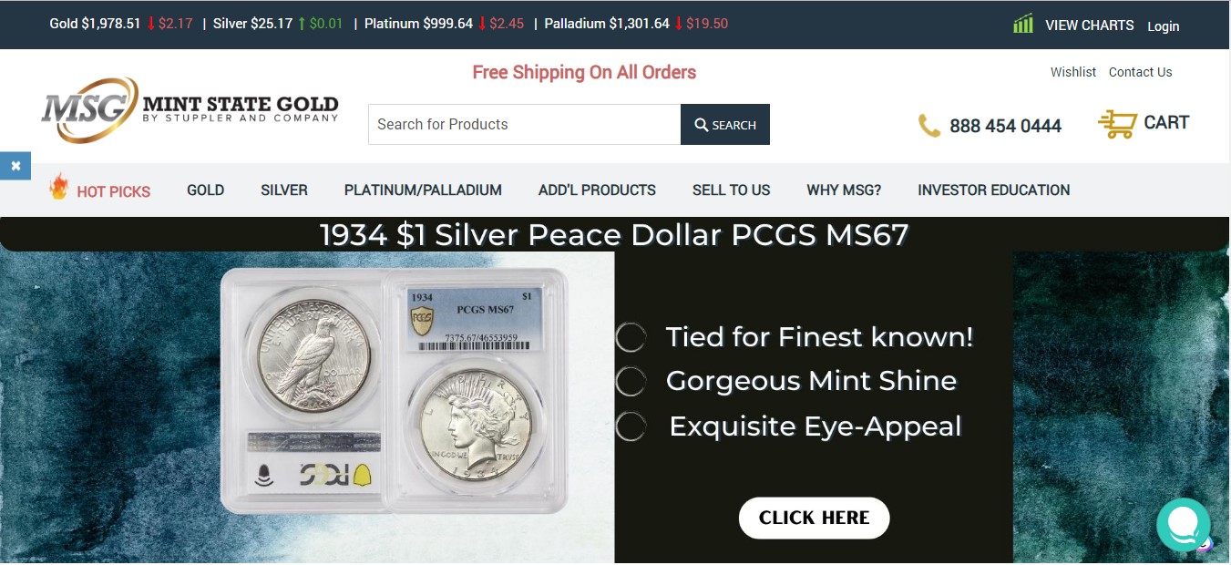 Mint State Gold Review Website