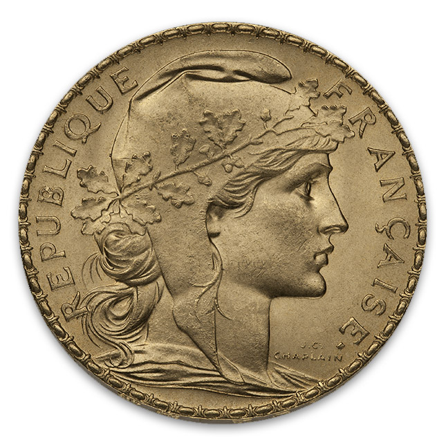 Monument Metals Review Vintage World Gold Coins of France