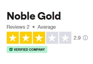 Noble Gold Investment Reviews Rating